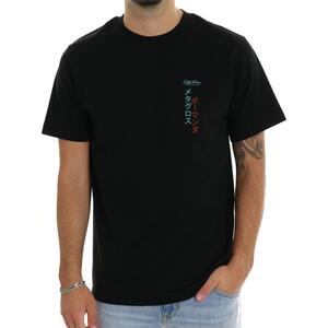 T-SHIRT STAMPATA NERO